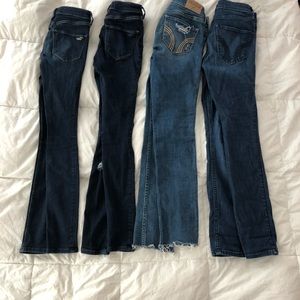 Hollister OOS Jeans 4 pair